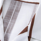 Chemise cubaine en lin rayé