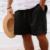 LOOSE FIT STRAIGHT LEG SHORTS FOR MEN