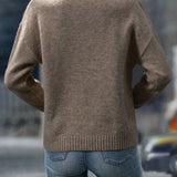 Germaine | Pull en maille fine à col V