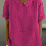 Lisette | Chemise sobre à col