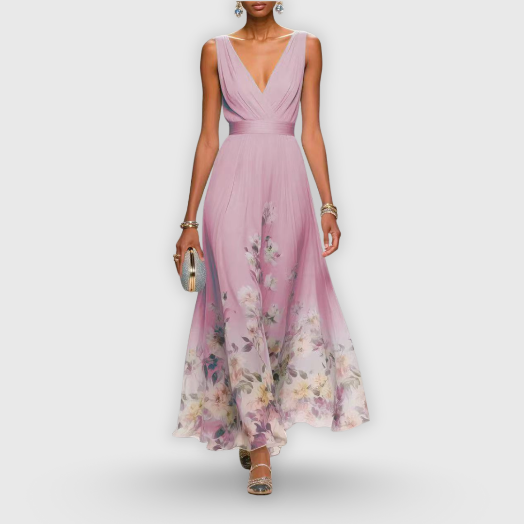 Cindy | Robe d'été Rose