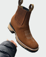 Bottes de cowboy en cuir