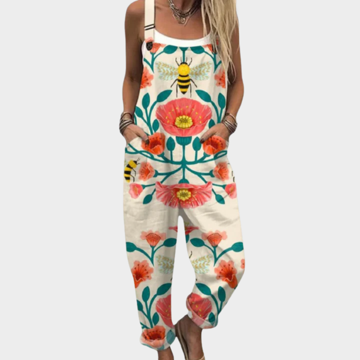 Salopette Floral apaisant lumineux