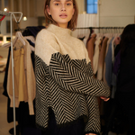 Norah — Pull en Coton à Col Montant