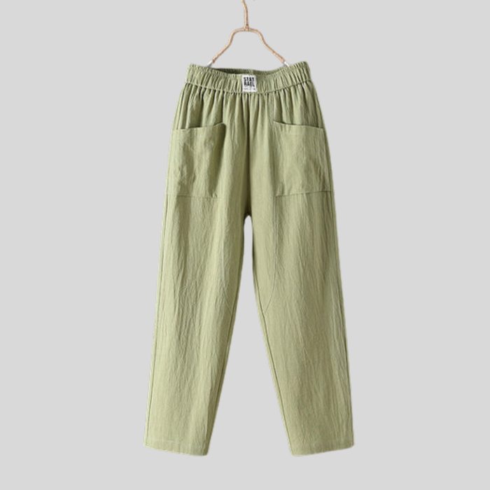 Pantalons Relaxés avec Poches