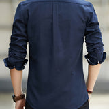 LAPEL BUTTON SHIRT FOR MEN
