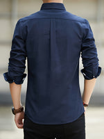 LAPEL BUTTON SHIRT FOR MEN