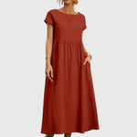 Giselle — Robe Décontractée avec Poches