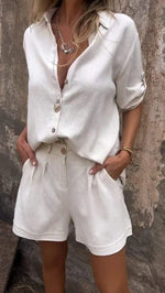 Ensemble Boutonné Aéré