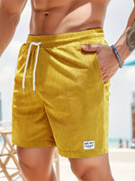 SKINNY DRAWSTRING SHORTS FOR MEN