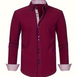 COLOR BLOCK SHIRT FOR MEN