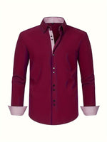 COLOR BLOCK SHIRT FOR MEN