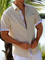 LAPEL COLLAR SHIRT FOR MEN