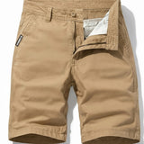 SKINNY COTTON SHORTS FOR MEN