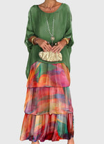 Robe Élégante Longue et Fluide