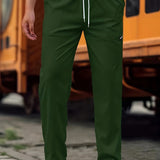 STRAIGHT CUT TROUSERS FOR MEN