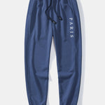 Ensemble Améline — sweat à col rond coupe décontractée à slogan Paris & pantalon de jogging