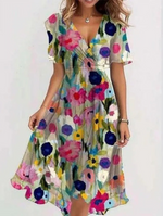 Robe d'été avec couverture de ventre