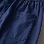 Ensemble Améline — chemise en lin rayé & pantalon en lin à jambe droite