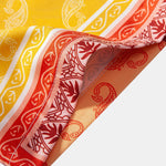 Ensemble Améline — chemise à bordure paisley & short de bain