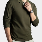 Leon | Premium Long Sleeve Polo Shirt
