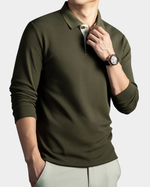 Leon | Premium Long Sleeve Polo Shirt