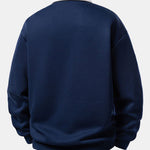 Ensemble Améline — sweat à col polo en velours côtelé contrastant & pantalon en velours côtelé