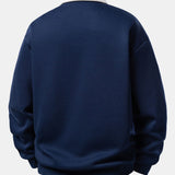 Ensemble Améline — sweat à col polo en velours côtelé contrastant & pantalon en velours côtelé
