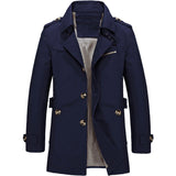 LONG BUSINESS WINDBREAKER FOR MEN
