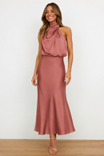 Alixe | Robe de soirée à jupe fluide
