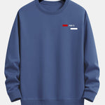 Ensemble — sweat à col rond coupe décontractée à imprimé rayé Paris & pantalon de jogging