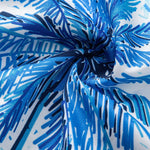Ensemble — chemise à imprimé feuilles tropicales & short de bain à cordon