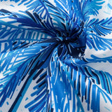 Ensemble — chemise à imprimé feuilles tropicales & short de bain à cordon