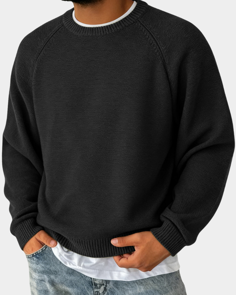 Evander | Simple crewneck sweater