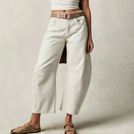 Yvonne | Jean taille haute coupe tonneau