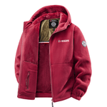 INSULATED FLEECE BOMBER JACKET FOR MEN