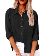 Martine | Chemise ample à poche poitrine