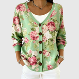 Hortense — Cardigan en Maille Confortable Boutonné