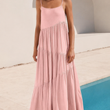 Isaure | Robe aérienne à volants étagés