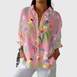 Octavie — Blouse imprimée légère et colorée