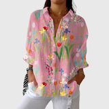 Octavie — Blouse imprimée légère et colorée