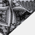 Ensemble Améline — chemise patchwork à imprimé paisley & short de bain