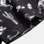 Ensemble — chemise à imprimé western et cactus & short de bain