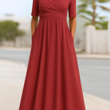 Dominique | Robe portefeuille stylée