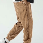 Pantalon Kalix — en velours côtelé