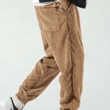 Pantalon Kalix — en velours côtelé