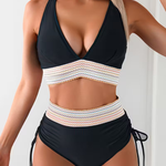 Énora — Ensemble de Bikini Élevé Élégant
