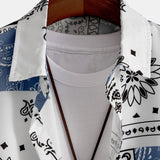 Ensemble Bérénice — chemise à imprimé paisley & short de bain