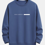 Ensemble — sweat à col rond à imprimé rayé & pantalon de jogging