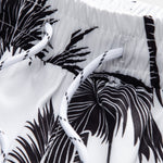 Ensemble — chemise à imprimé palmiers & short de bain à imprimé palmiers
